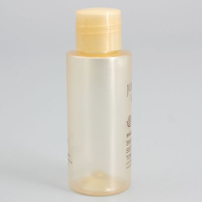 Travel Set 18mm Clear Orange 35ml PET Plastic Bottle