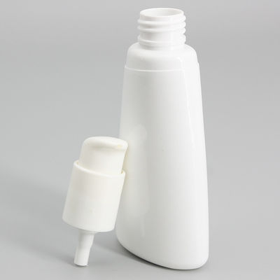 Flat Shape Oval 128mm 4oz Empty Lotion Containers