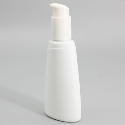 Flat Shape Oval 128mm 4oz Empty Lotion Containers