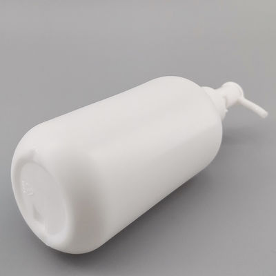 White HDPE 8.45oz Lotion Dispenser Bottles