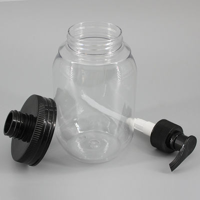 Transparent 77*114mm 450ml Reusable Shampoo Bottles