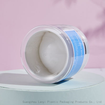 Custom Hair Cream 80ml Double Wall PET Cosmetic Jars