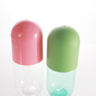 250ml Capsule Plastic Cosmetic Packaging Bottle For Lotion Aloe Gel Skin Care