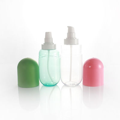 250ml Capsule Plastic Cosmetic Packaging Bottle For Lotion Aloe Gel Skin Care