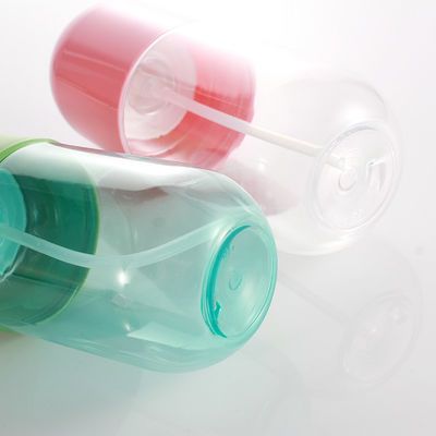 250ml Capsule Plastic Cosmetic Packaging Bottle For Lotion Aloe Gel Skin Care
