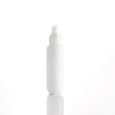 162mm 100ml Lotion White Cylindrical Cosmetic Spray Bottles