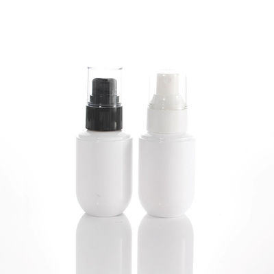 162mm 100ml Lotion White Cylindrical Cosmetic Spray Bottles