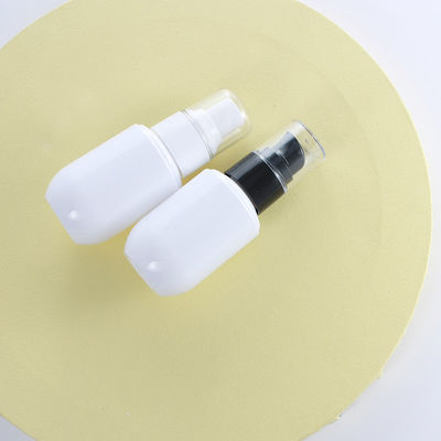 162mm 100ml Lotion White Cylindrical Cosmetic Spray Bottles