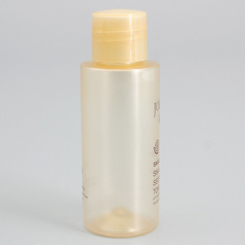 Travel Set 18mm Clear Orange 35ml PET Plastic Bottle