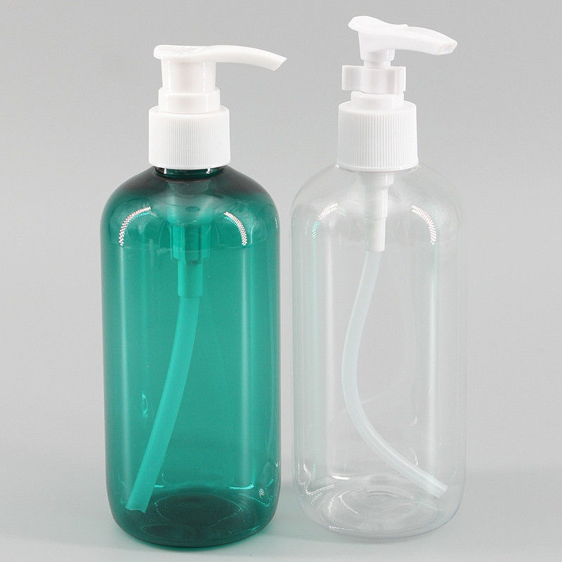 PET Plastic 24mm 10.14oz Refillable Plastic Shampoo Bottles