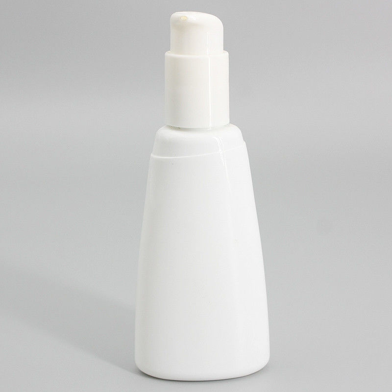 Flat Shape Oval 128mm 4oz Empty Lotion Containers